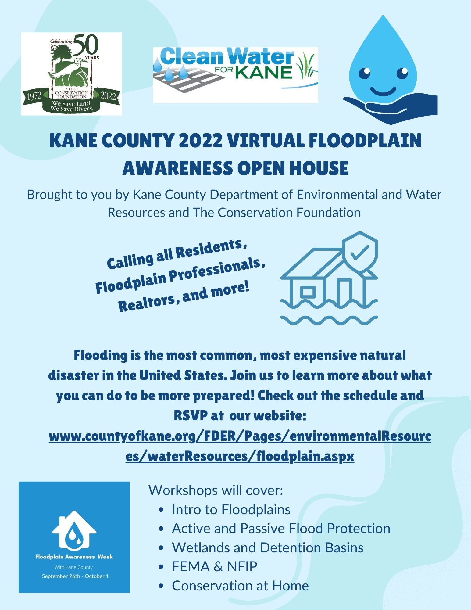 Floodplain Awareness Flyer