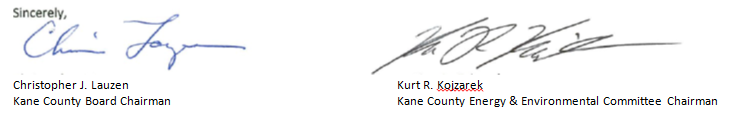 Chairman signature
